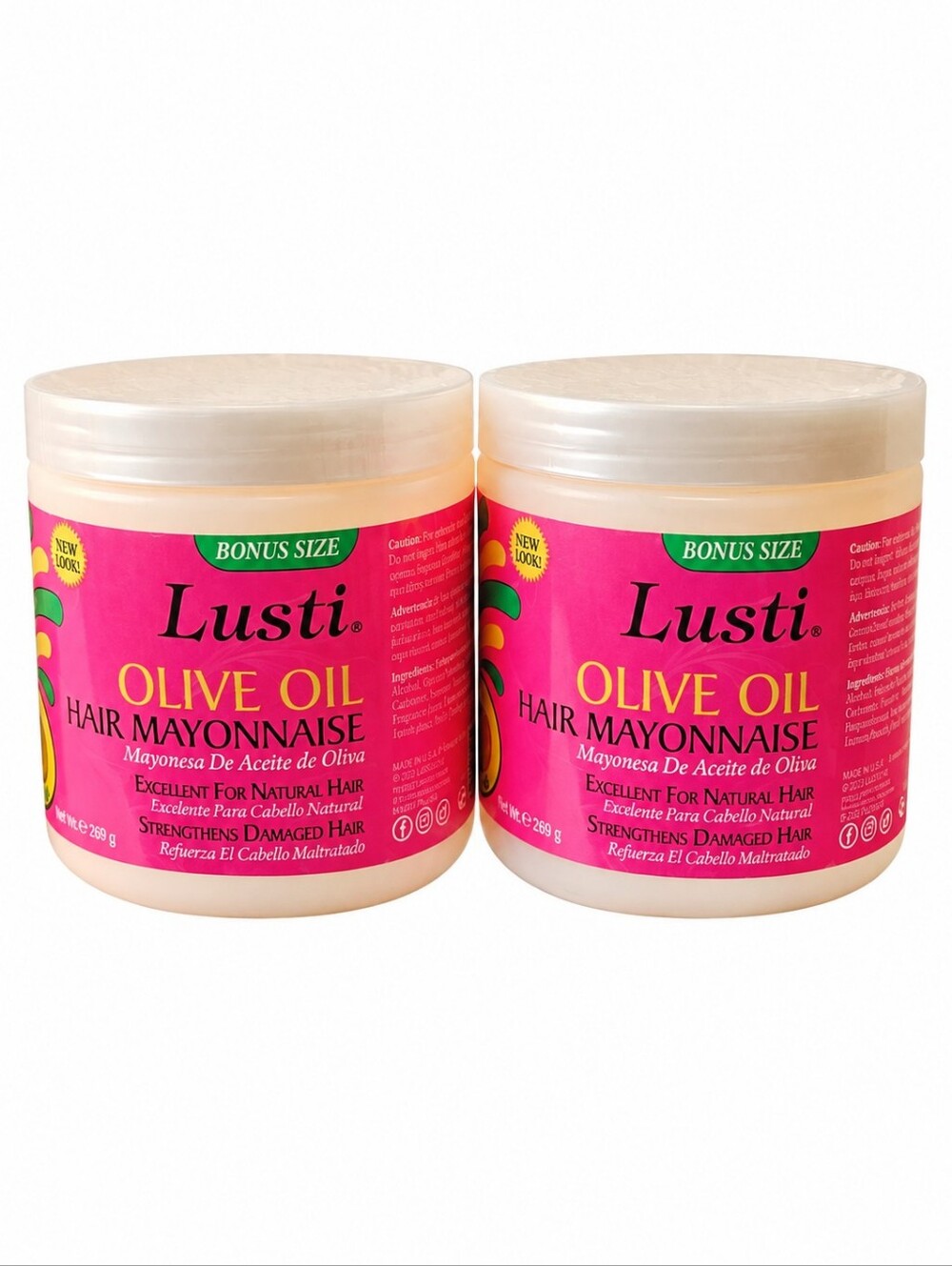 Hair Mayonnaise Olive Oil Strengthens Damaged Hair 2x